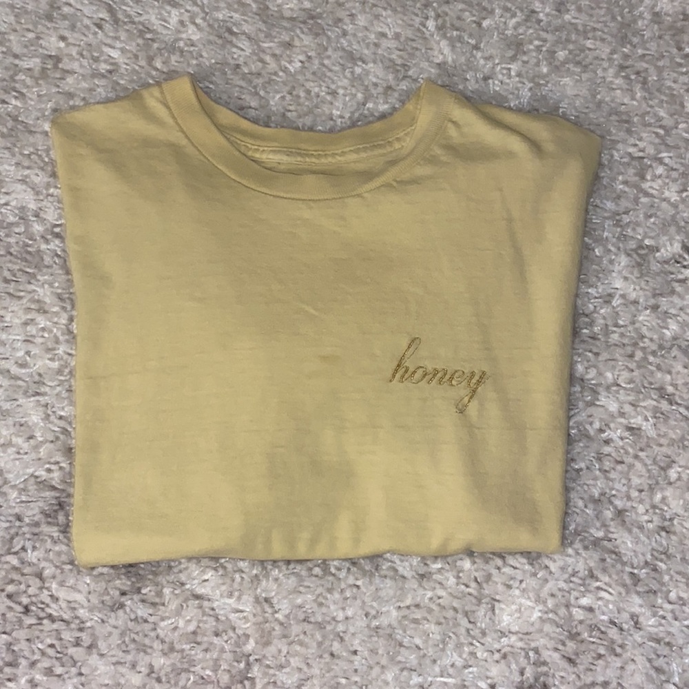 brandy melville honey tee